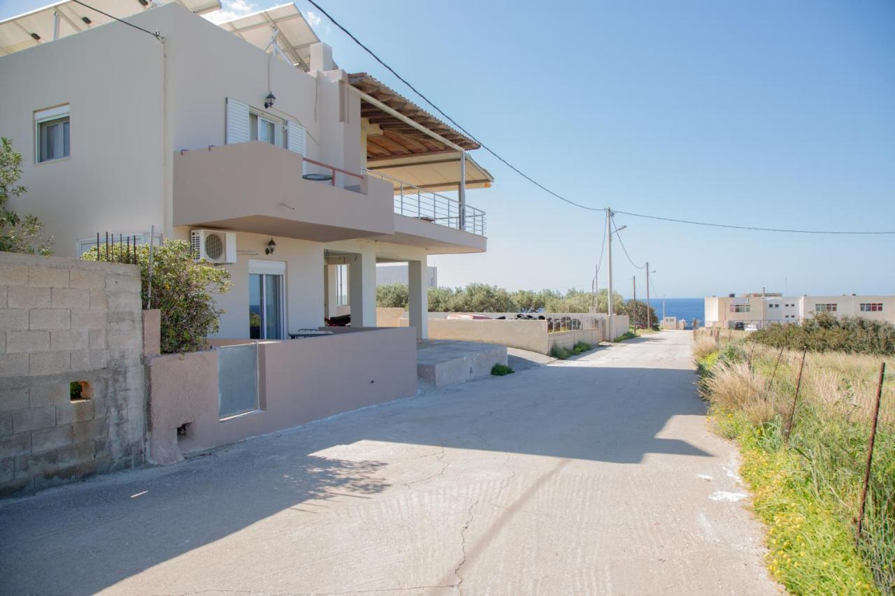 Studio Athena With Panoramic View Of Makrygialos Apartment Pilalimata Exterior photo