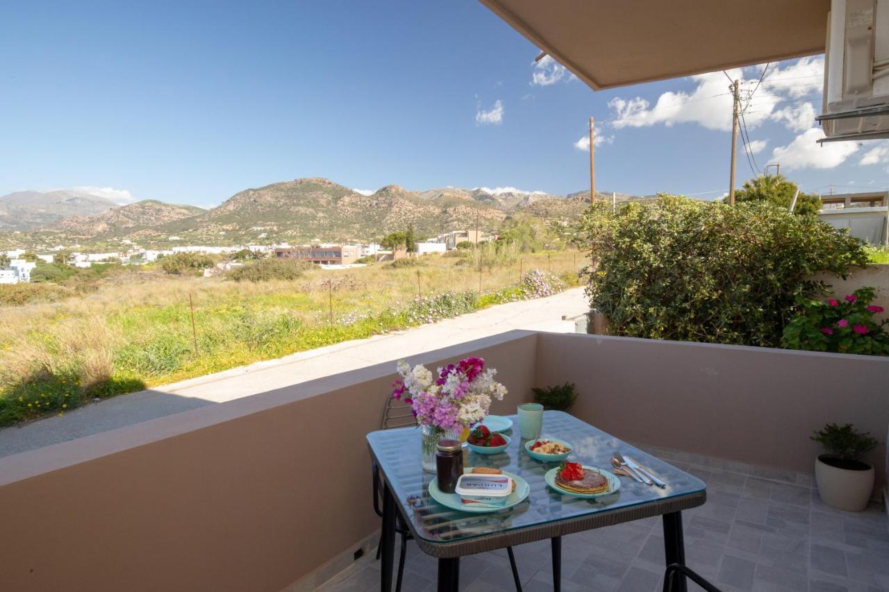 Studio Athena With Panoramic View Of Makrygialos Apartment Pilalimata Exterior photo